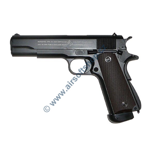 foto CYBG Colt M1911 A1 celokov CO2